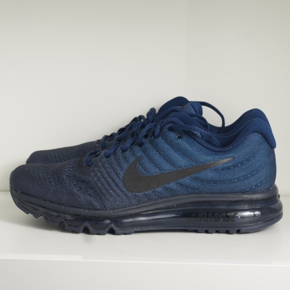Nike Air Max 2017 Shoes Binary Blue Black Obsidian 849559-405 Men\'s US 10 E 44 main image 5
